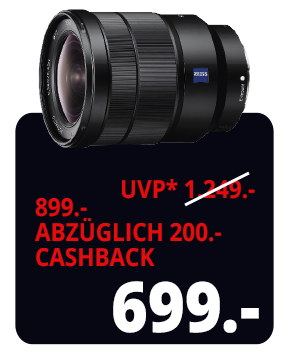 SONY SEL FE 16-35 mm F4,0 ZA OSS SONY SEL FE 16-35 mm F4,0 ZA OSS