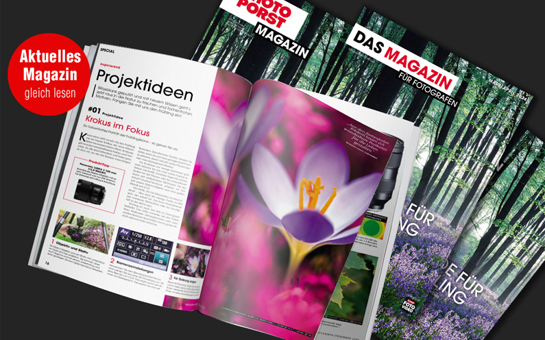 Das neue Magazin für März und April