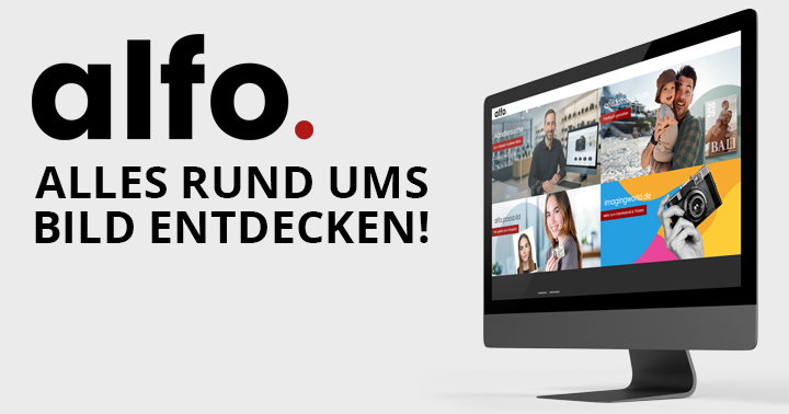alfo.com – Alles rund ums Bild entdecken – Plattform für Fotoprodukte, Services und Fachhandel.