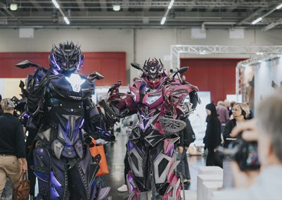 Walking Acts auf der Imaging World Messe in Nürnberg
